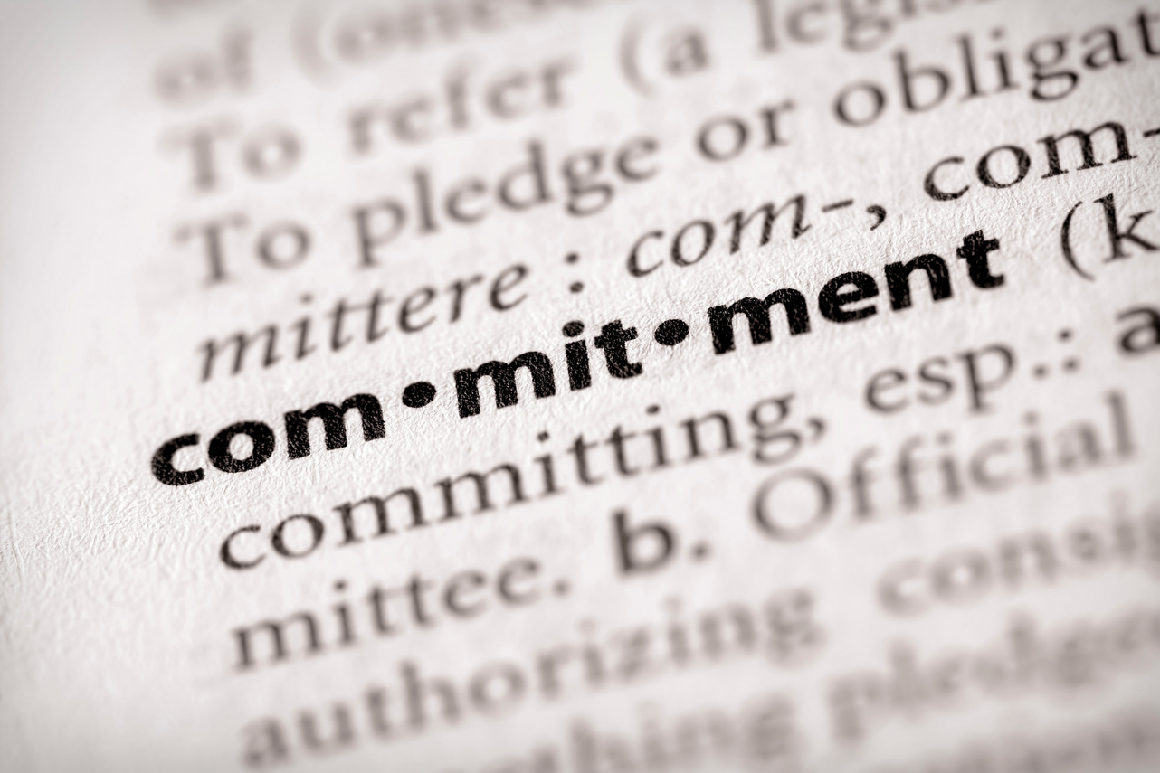 Commitment in the Dictionary 